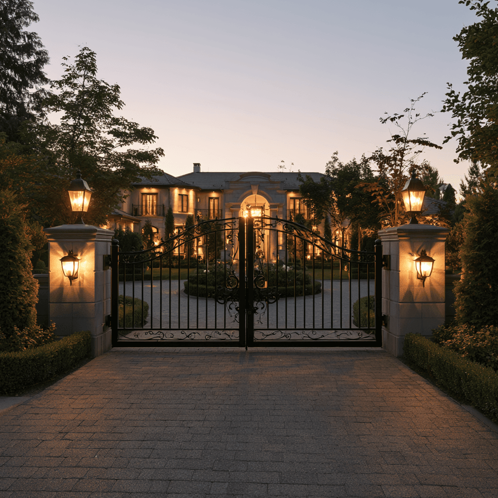 A private residence and estate under discreet protection.